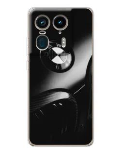 Чехол для Motorola Edge 50 Ultra с картинкой «Эмблема BMW — макро» Чехол для Motorola Edge 50 Ultra с картинкой «Эмблема BMW — макро»