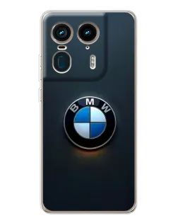 Чехол для Motorola Edge 50 Ultra с картинкой «Логотип BMW — минимализм» Чехол для Motorola Edge 50 Ultra с картинкой «Логотип BMW — минимализм»