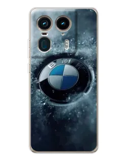 Чехол для Motorola Edge 50 Ultra с картинкой «Логотип BMW — лед» Чехол для Motorola Edge 50 Ultra с картинкой «Логотип BMW — лед»