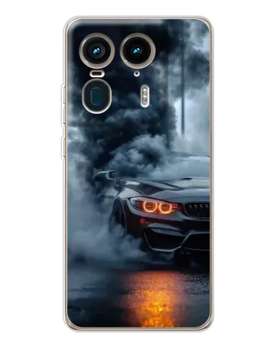 Чехол для Motorola Edge 50 Ultra с картинкой «BMW M-Power — абстракция» Чехол для Motorola Edge 50 Ultra с картинкой «BMW M-Power — абстракция»