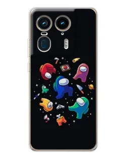 Чохол для Motorola Edge 50 Ultra з картинкою «Among Us космос» Чохол для Motorola Edge 50 Ultra з картинкою «Among Us космос»