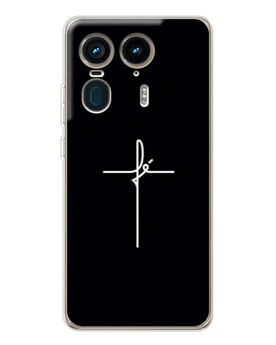 Чохол для Motorola Edge 50 Ultra з картинкою «Тонкий хрест» Чохол для Motorola Edge 50 Ultra з картинкою «Тонкий хрест»