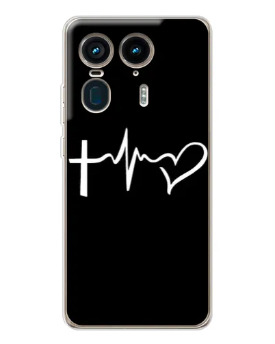Чохол для Motorola Edge 50 Ultra з картинкою «Пульс віри» Чохол для Motorola Edge 50 Ultra з картинкою «Пульс віри»