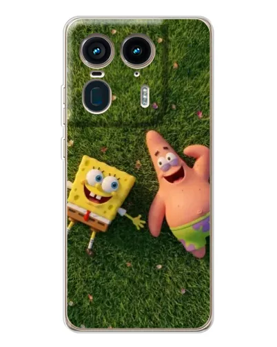 Чехол для Motorola Edge 50 Ultra с картинкой «Друзья на лужайке» Чехол для Motorola Edge 50 Ultra с картинкой «Друзья на лужайке»