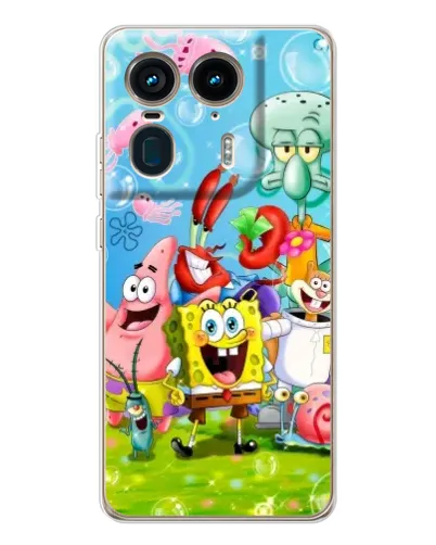 Чехол для Motorola Edge 50 Ultra с картинкой «Губка Боб и друзья» Чехол для Motorola Edge 50 Ultra с картинкой «Губка Боб и друзья»