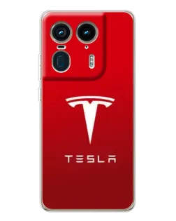 Чехол для Motorola Edge 50 Ultra с картинкой «Tesla Red Classic» Чехол для Motorola Edge 50 Ultra с картинкой «Tesla Red Classic»