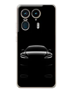 Чехол для Motorola Edge 50 Ultra с картинкой «Силуэт Tesla Night» Чехол для Motorola Edge 50 Ultra с картинкой «Силуэт Tesla Night»