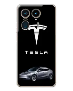 Чехол для Motorola Edge 50 Ultra с картинкой «Tesla Model Y» Чехол для Motorola Edge 50 Ultra с картинкой «Tesla Model Y»