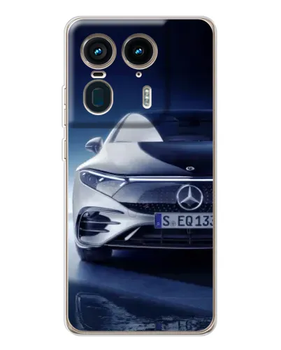 Чехол для Motorola Edge 50 Ultra с картинкой «Mercedes EQ — будущее»