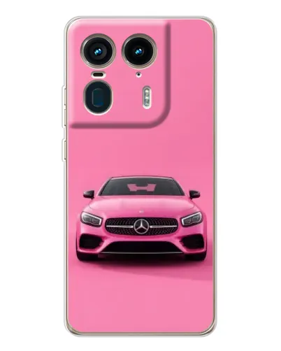 Чехол для Motorola Edge 50 Ultra с картинкой «Розовый Mercedes AMG» Чехол для Motorola Edge 50 Ultra с картинкой «Розовый Mercedes AMG»
