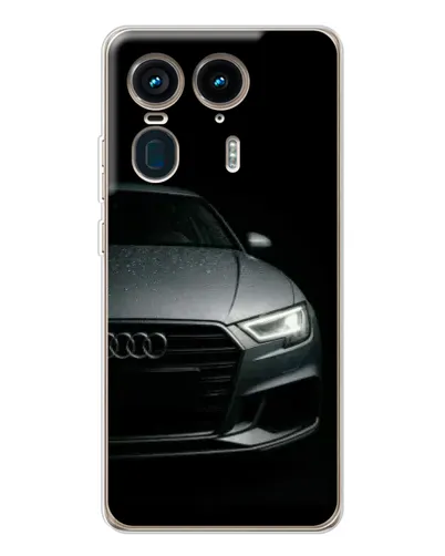 Чехол для Motorola Edge 50 Ultra с картинкой «Audi — детализация кузова»