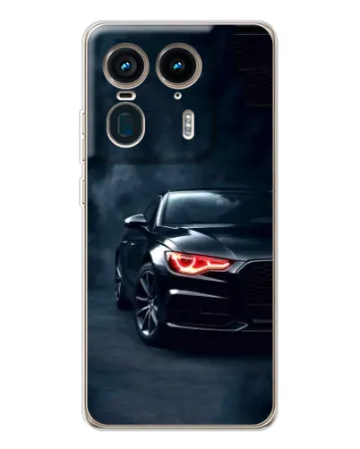 Чехол для Motorola Edge 50 Ultra с картинкой «Audi — хищный взгляд»