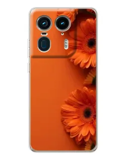 Чохол для Motorola Edge 50 Ultra з картинкою «Помаранчеві гербери» Чохол для Motorola Edge 50 Ultra з картинкою «Помаранчеві гербери»