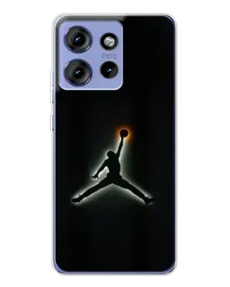 Чохол для Motorola Edge 50 з картинкою «Jordan Gradient Logo» Чохол для Motorola Edge 50 з картинкою «Jordan Gradient Logo»