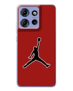 Чохол для Motorola Edge 50 з картинкою «Jordan Red Back» Чохол для Motorola Edge 50 з картинкою «Jordan Red Back»