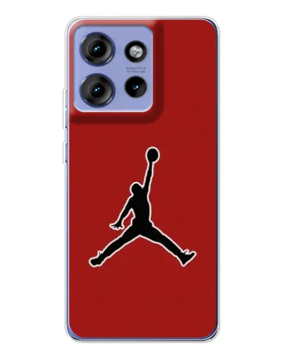 Чохол для Motorola Edge 50 з картинкою «Jordan Red Back»