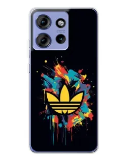 Чохол для Motorola Edge 50 з картинкою «Adidas Splash» Чохол для Motorola Edge 50 з картинкою «Adidas Splash»
