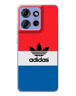 Чохол для Motorola Edge 50 з картинкою «Ретро блоки Adidas» Чохол для Motorola Edge 50 з картинкою «Ретро блоки Adidas»