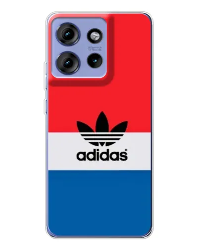 Чохол для Motorola Edge 50 з картинкою «Ретро блоки Adidas»