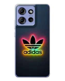 Чохол для Motorola Edge 50 з картинкою «Неоновий Adidas» Чохол для Motorola Edge 50 з картинкою «Неоновий Adidas»
