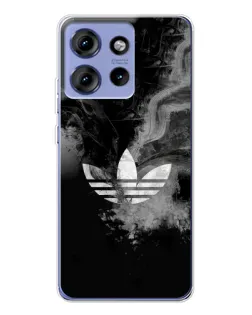 Чохол для Motorola Edge 50 з картинкою «Абстрактний дим Adidas» Чохол для Motorola Edge 50 з картинкою «Абстрактний дим Adidas»