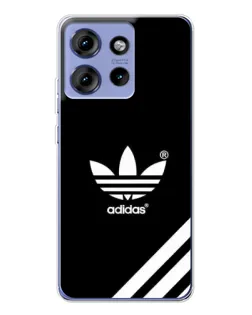 Чохол для Motorola Edge 50 з картинкою «Adidas з діагональними смугами»
