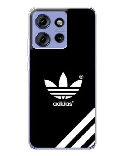 Чохол для Motorola Edge 50 з картинкою «Adidas з діагональними смугами»