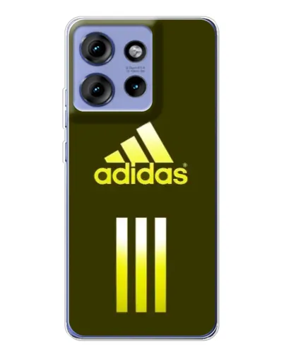 Чохол для Motorola Edge 50 з картинкою «Оливковий градієнт Adidas»