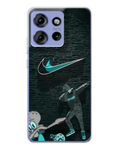 Чохол для Motorola Edge 50 з картинкою «Спортивний арт Nike»