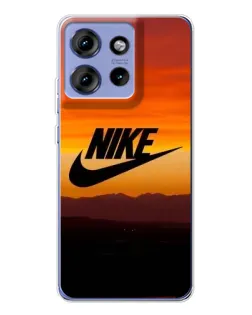 Чохол для Motorola Edge 50 з картинкою «Nike — вечірній горизонт» Чохол для Motorola Edge 50 з картинкою «Nike — вечірній горизонт»