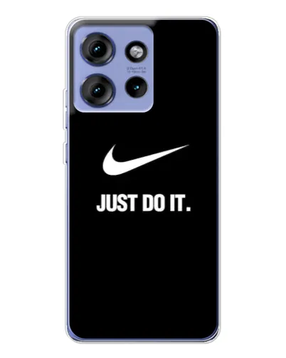 Чохол для Motorola Edge 50 з картинкою «Класичний принт Nike»