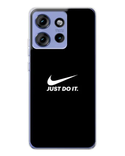 Чохол для Motorola Edge 50 з картинкою «Мінімалізм від Nike»