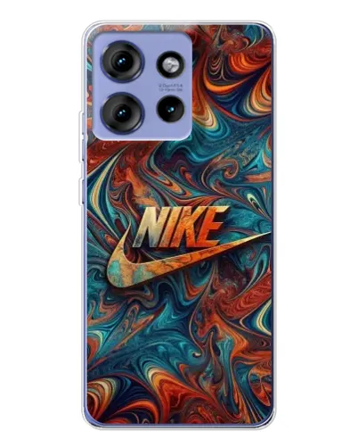 Чохол для Motorola Edge 50 з картинкою «Nike в абстракції»