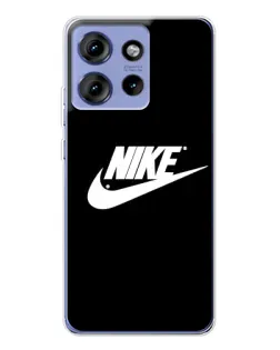 Чохол для Motorola Edge 50 з картинкою «Мазки фарби Nike» Чохол для Motorola Edge 50 з картинкою «Мазки фарби Nike»