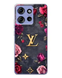 Чохол для Motorola Edge 50 з картинкою «Квітковий Louis Vuitton» Чохол для Motorola Edge 50 з картинкою «Квітковий Louis Vuitton»