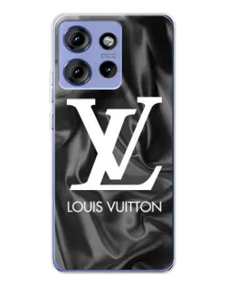 Чехол для Motorola Edge 50 с картинкой «Шелковый Louis Vuitton»
