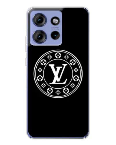 Чохол для Motorola Edge 50 з картинкою «LV — печатка стилю»