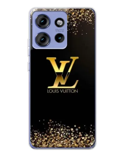 Чохол для Motorola Edge 50 з картинкою «LV — золоті іскри»