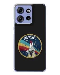 Чохол для Motorola Edge 50 з картинкою «NASA — емблема місії» Чохол для Motorola Edge 50 з картинкою «NASA — емблема місії»