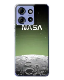 Чохол для Motorola Edge 50 з картинкою «NASA — місячний градієнт» Чохол для Motorola Edge 50 з картинкою «NASA — місячний градієнт»