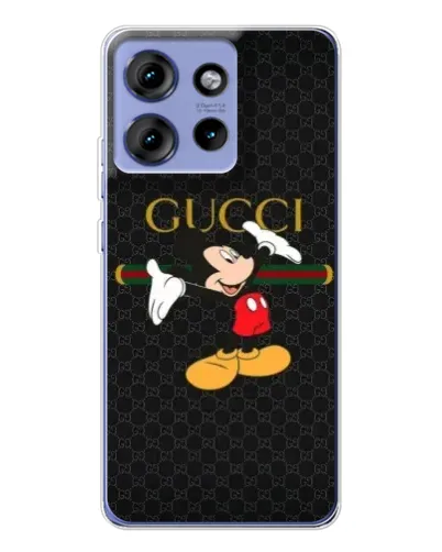 Чохол для Motorola Edge 50 з картинкою «Міккі Маус Gucci»