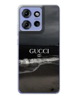 Чохол для Motorola Edge 50 з картинкою «Gucci — морський прибій»