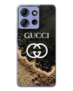 Чохол для Motorola Edge 50 з картинкою «Gucci — піщані дюни»