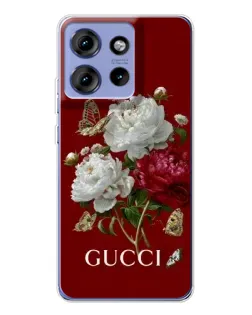 Чохол для Motorola Edge 50 з картинкою «Gucci — сад»