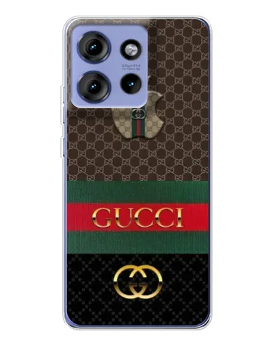 Чохол для Motorola Edge 50 з картинкою «Gucci — брендований десерт»