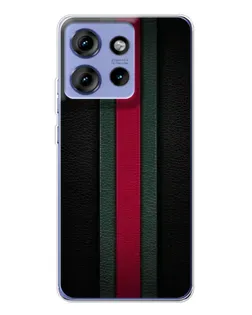 Чохол для Motorola Edge 50 з картинкою «Gucci — неонова лінія»