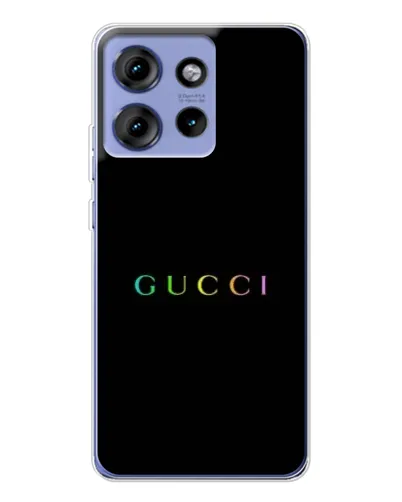 Чехол для Motorola Edge 50 с картинкой «Gucci — неоновый минимализм» Чехол для Motorola Edge 50 с картинкой «Gucci — неоновый минимализм»