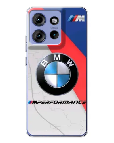 Чехол для Motorola Edge 50 с картинкой «BMW Performance стиль»