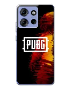 Чехол для Motorola Edge 50 с картинкой «Яркий логотип PUBG» Чехол для Motorola Edge 50 с картинкой «Яркий логотип PUBG»