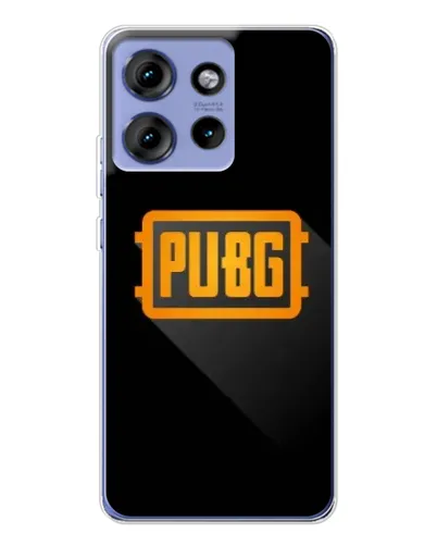 Чехол для Motorola Edge 50 с картинкой «PUBG — рамка лого» Чехол для Motorola Edge 50 с картинкой «PUBG — рамка лого»